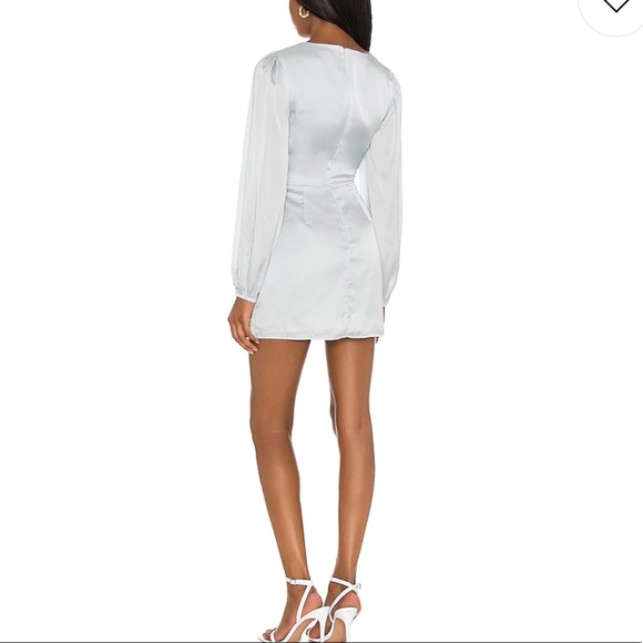 Lovers and friends Desi Mini Dress in Faded Blue - Picture 5 of 16